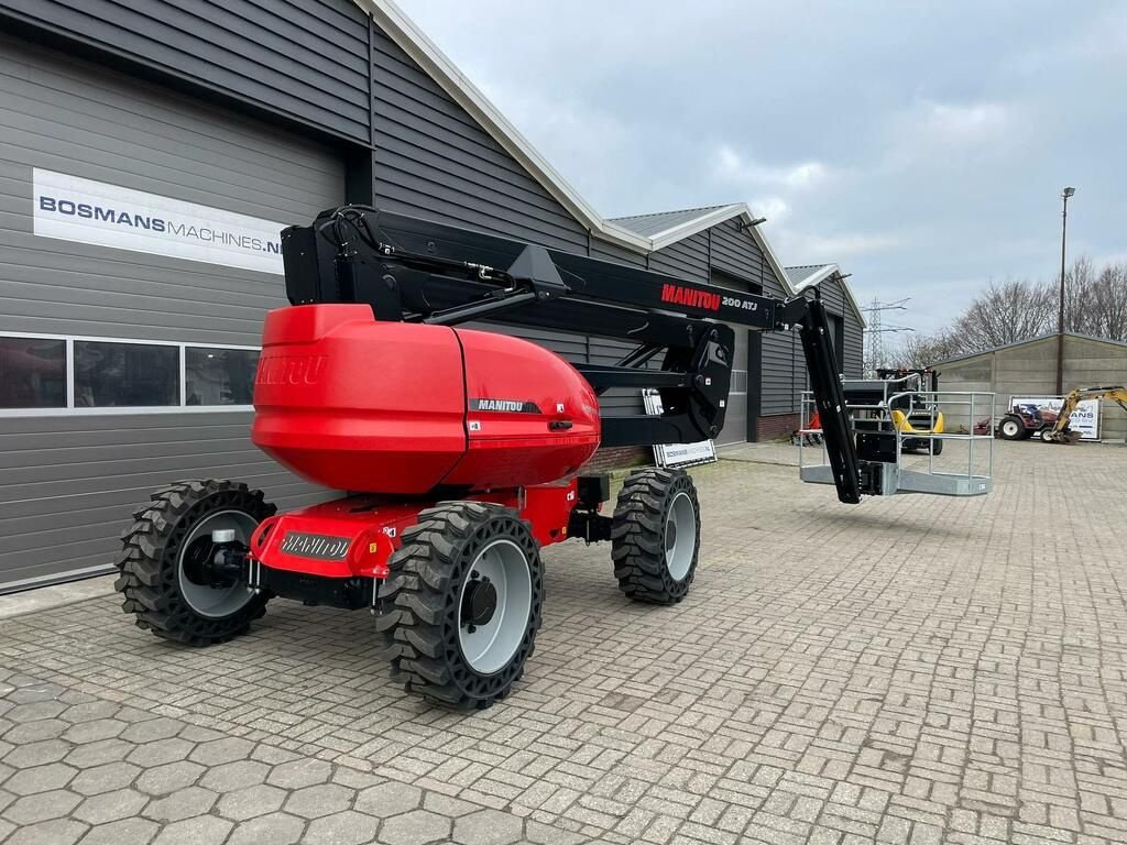 Teleskoparbeitsbühne des Typs Manitou 200 ATJ Diesel knik-telescoophoogwerker 20 M, Neumaschine in Neer (Bild 11)