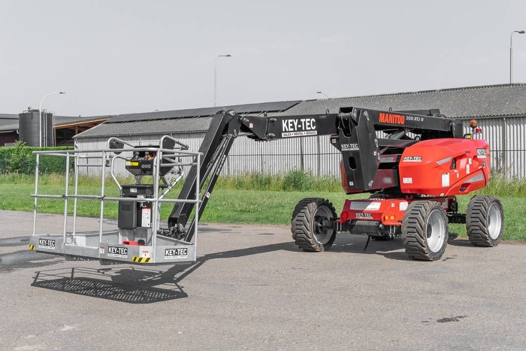 Teleskoparbeitsbühne tip Manitou 200 ATJ e, Neumaschine in Moerbeke (Poză 1)