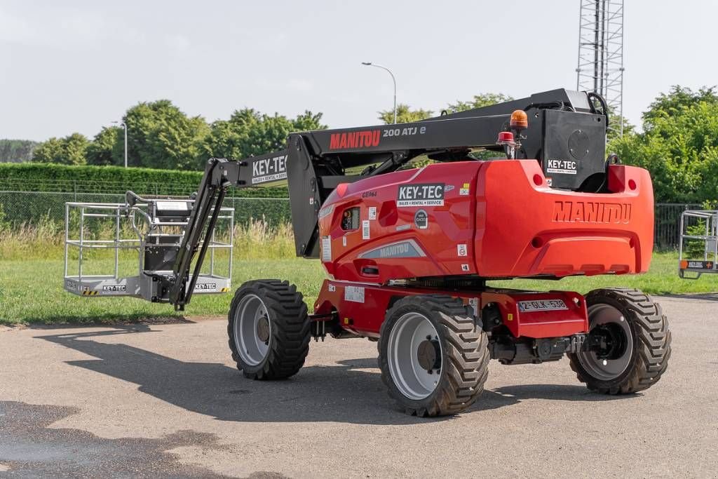 Teleskoparbeitsbühne tip Manitou 200 ATJ e, Neumaschine in Moerbeke (Poză 8)