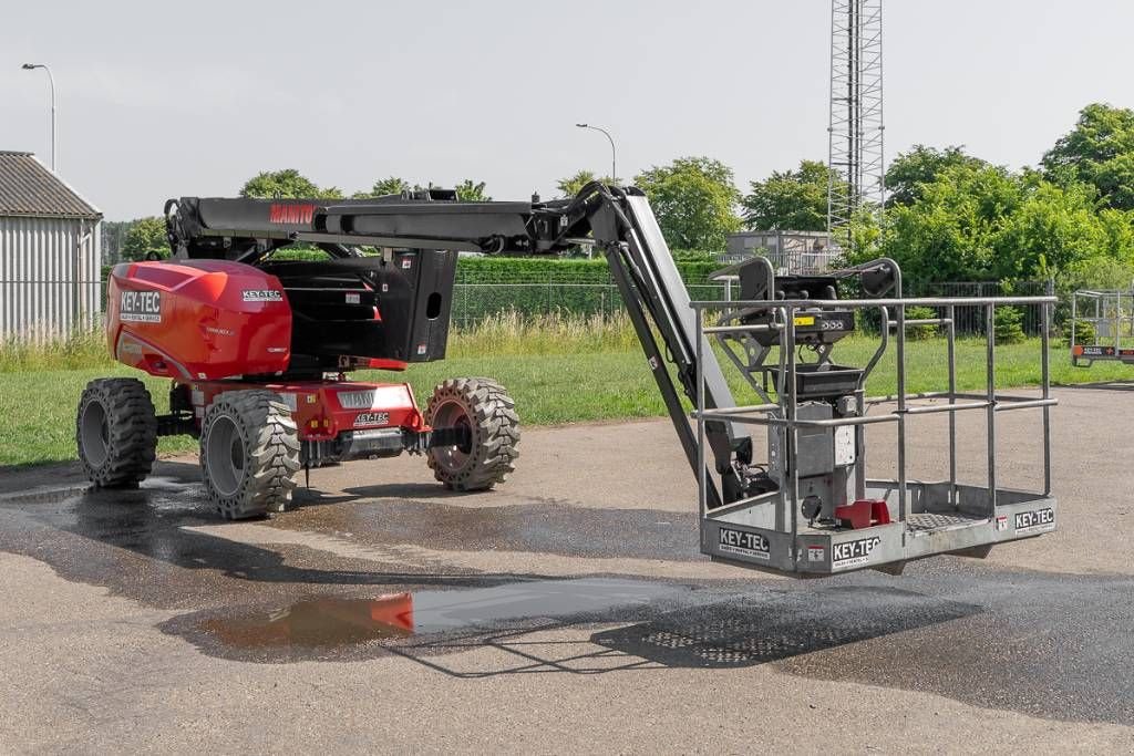 Teleskoparbeitsbühne tip Manitou 200 ATJ e, Neumaschine in Moerbeke (Poză 3)