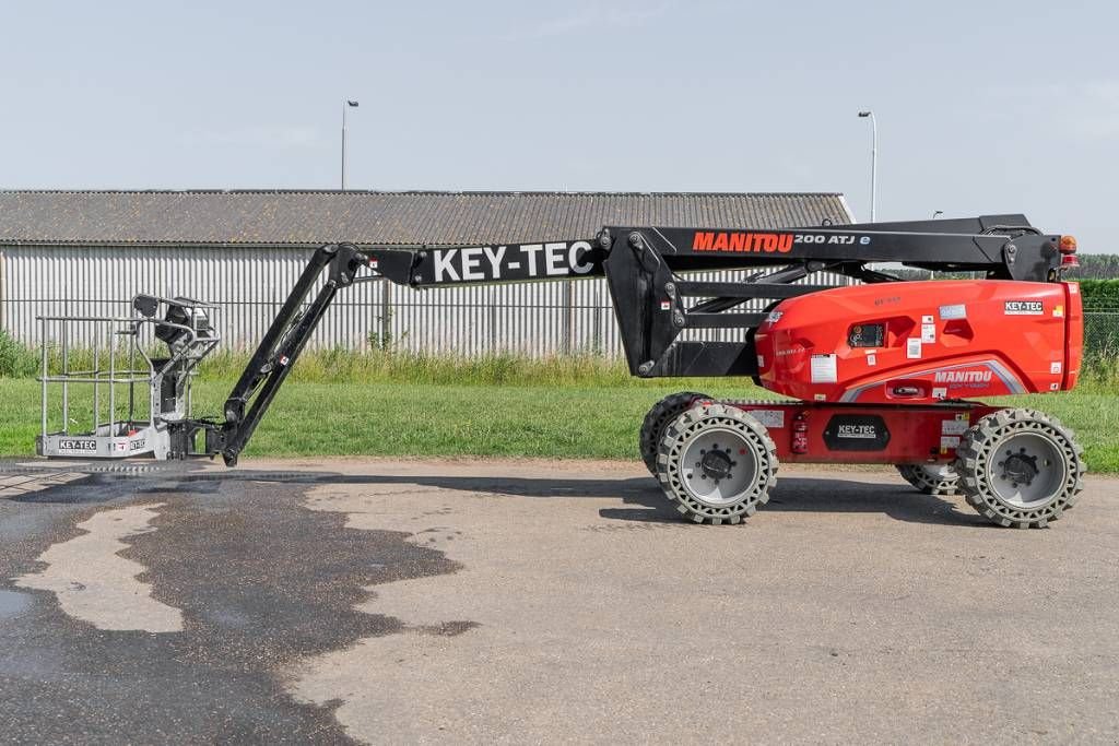Teleskoparbeitsbühne tip Manitou 200 ATJ e, Neumaschine in Moerbeke (Poză 4)