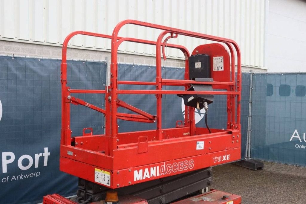 Teleskoparbeitsbühne of the type Manitou 78 XE, Gebrauchtmaschine in Antwerpen (Picture 11)