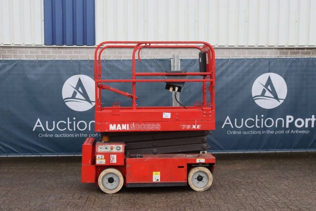 Teleskoparbeitsbühne del tipo Manitou 78 XE, Gebrauchtmaschine en Antwerpen (Imagen 2)