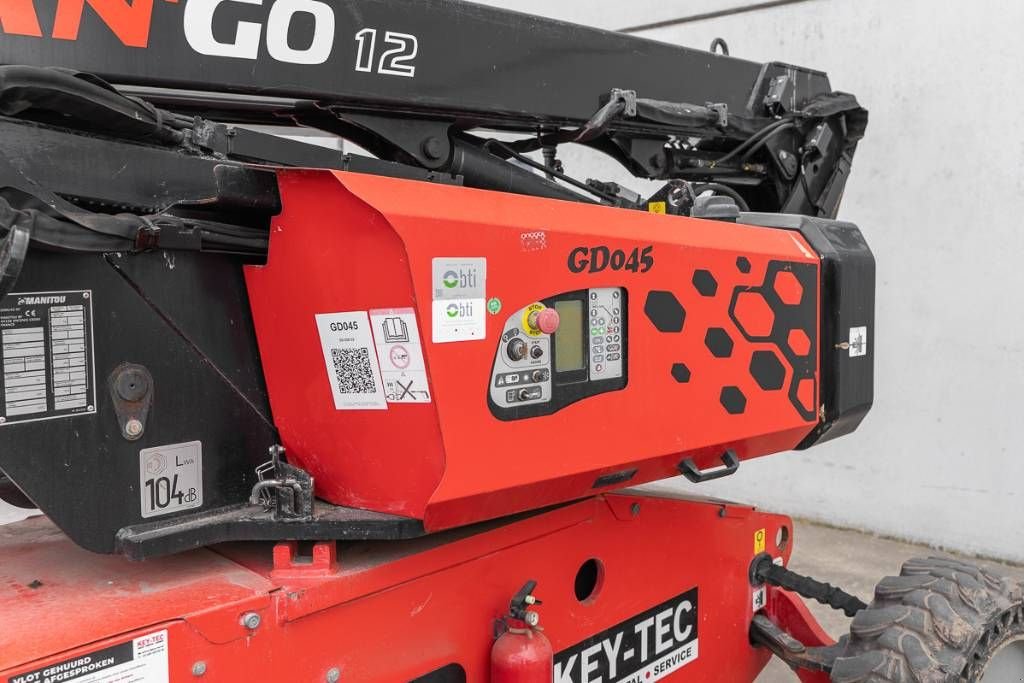 Teleskoparbeitsbühne типа Manitou ManGo 12, Gebrauchtmaschine в Moerbeke (Фотография 11)