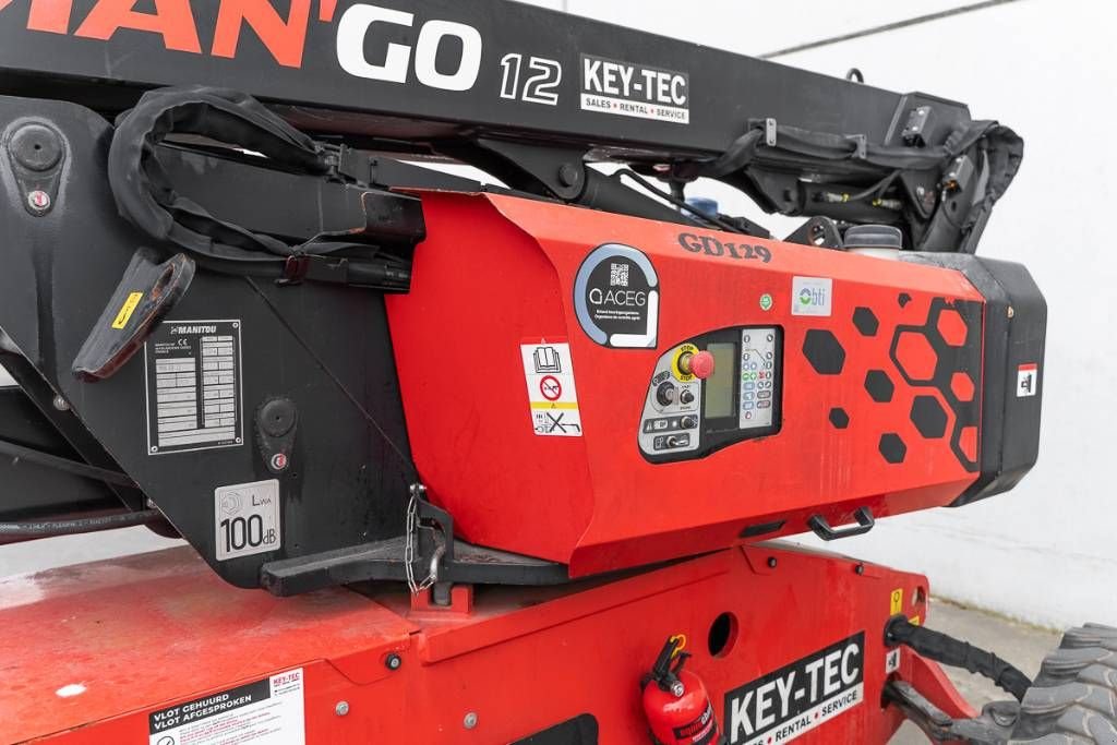 Teleskoparbeitsbühne tip Manitou ManGo 12, Gebrauchtmaschine in Moerbeke (Poză 11)