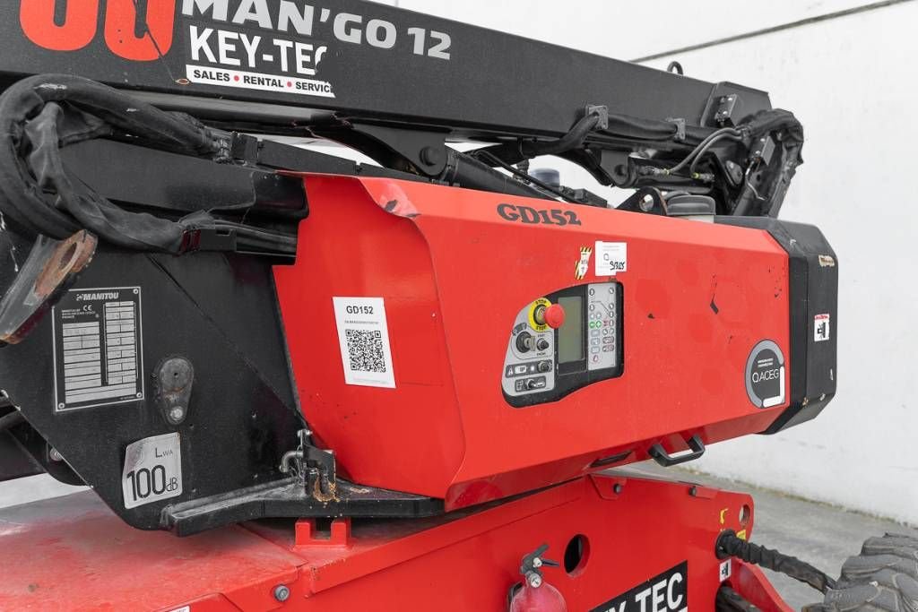 Teleskoparbeitsbühne tip Manitou ManGo 12, Gebrauchtmaschine in Moerbeke (Poză 11)