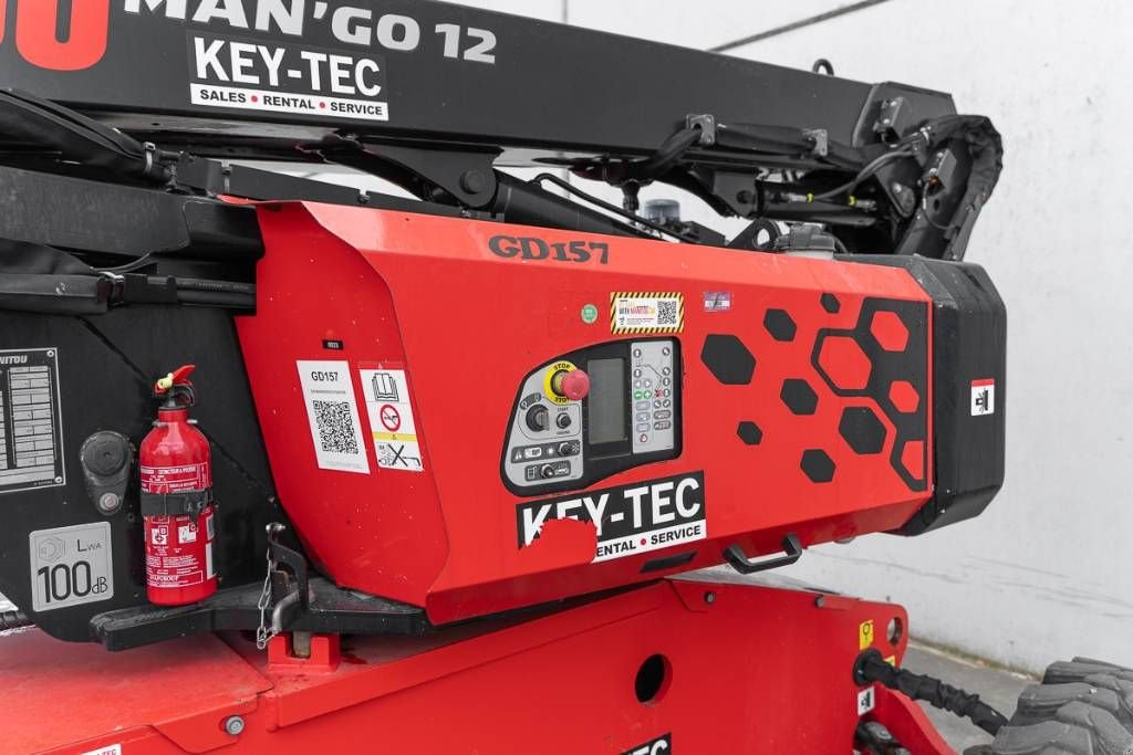 Teleskoparbeitsbühne tipa Manitou ManGo 12, Gebrauchtmaschine u Moerbeke (Slika 11)