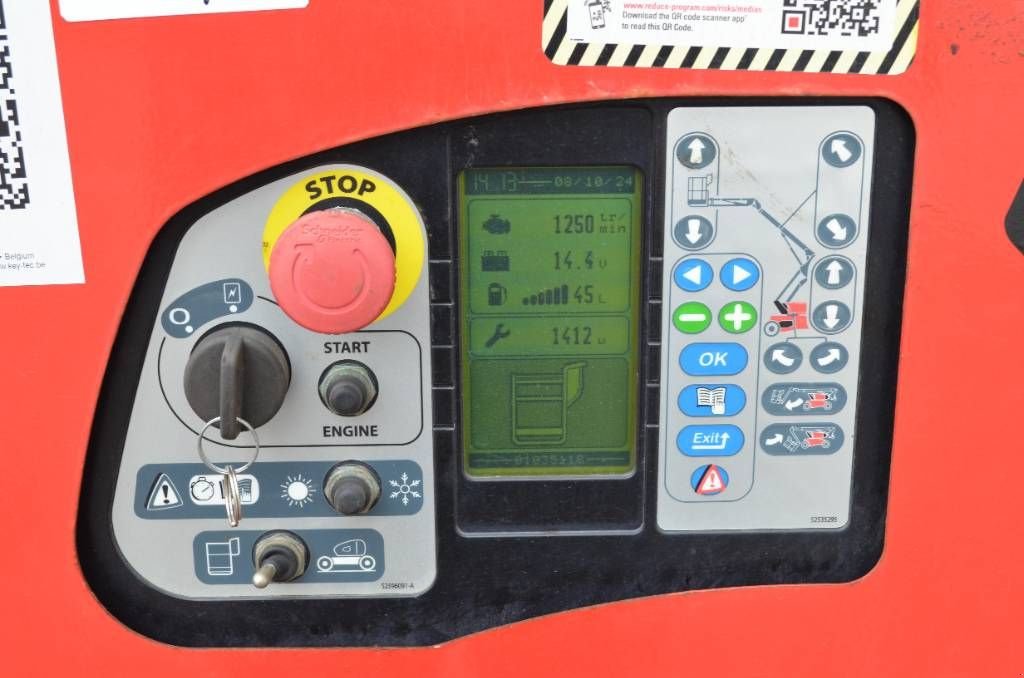 Teleskoparbeitsbühne van het type Manitou ManGo 12, Gebrauchtmaschine in Moerbeke (Foto 9)