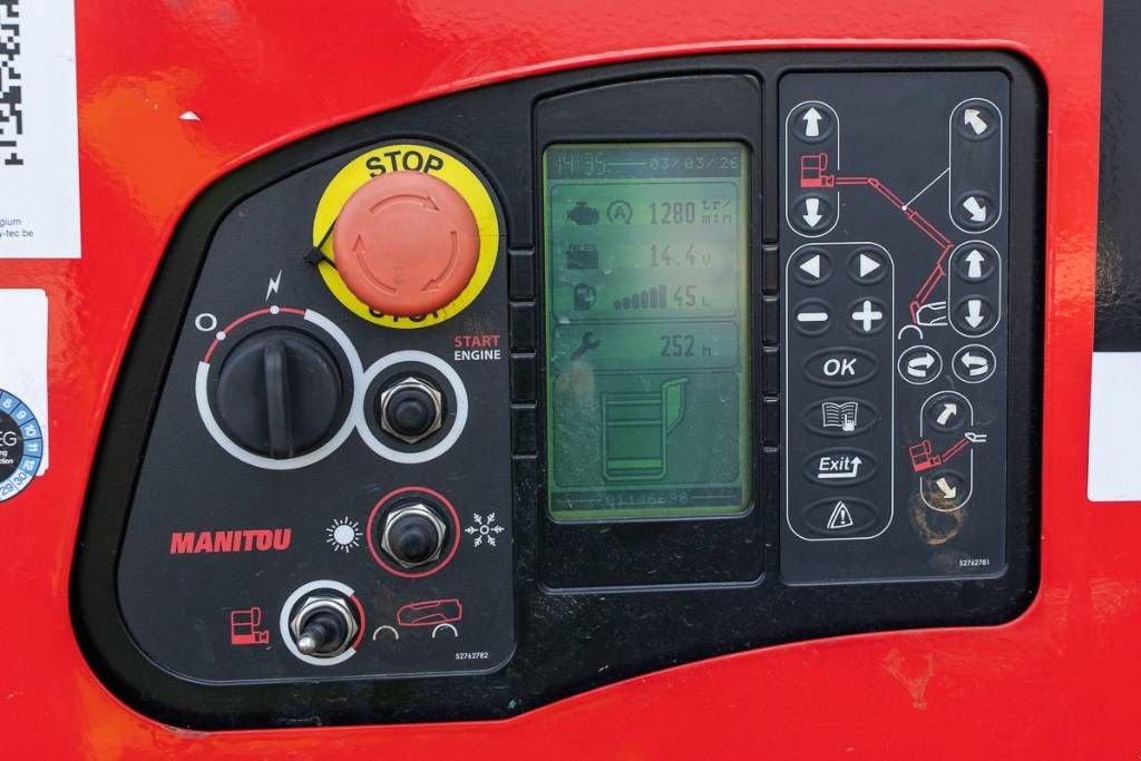 Teleskoparbeitsbühne типа Manitou ManGo 12, Gebrauchtmaschine в Moerbeke (Фотография 10)