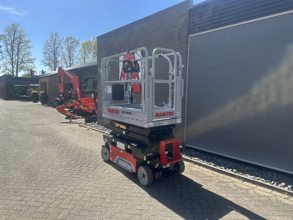 Teleskoparbeitsbühne Türe ait Manitou SE 0808 Hoogwerker, Neumaschine içinde Laren Gld (resim 3)