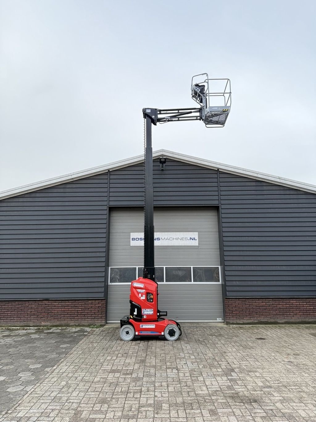 Teleskoparbeitsbühne типа Manitou TE HUUR: 100 VJR masthoogwerker 10 M, Gebrauchtmaschine в Neer (Фотография 10)