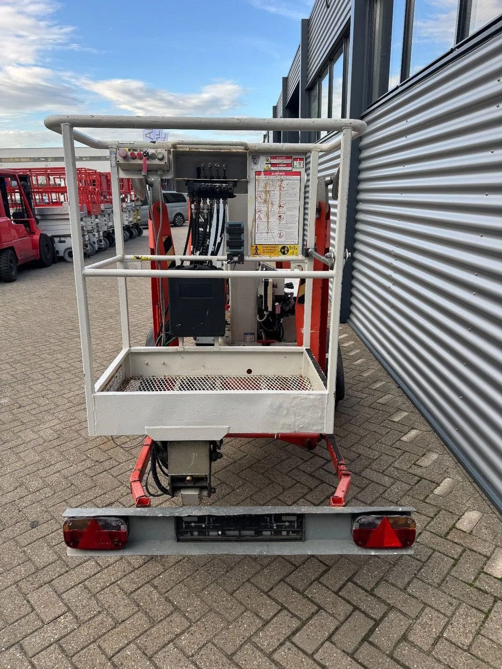 Teleskoparbeitsbühne des Typs Niftylift 120TE Aanhangwagenhoogwerker aanhanger hoogwerker, Gebrauchtmaschine in Hedel (Bild 4)