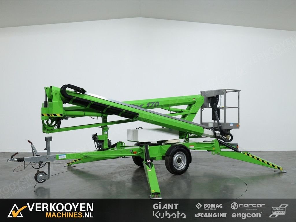 Teleskoparbeitsbühne des Typs Niftylift 170HE Accu Spinhoogwerker Aanhanger Nieuwe Accu&#039;s!, Gebrauchtmaschine in Vessem (Bild 2)