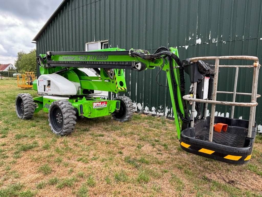 Teleskoparbeitsbühne des Typs Niftylift HR 21 HYBRID 4x4 21m nifty knikarmhoogwerker, Gebrauchtmaschine in Hooge mierde (Bild 10)
