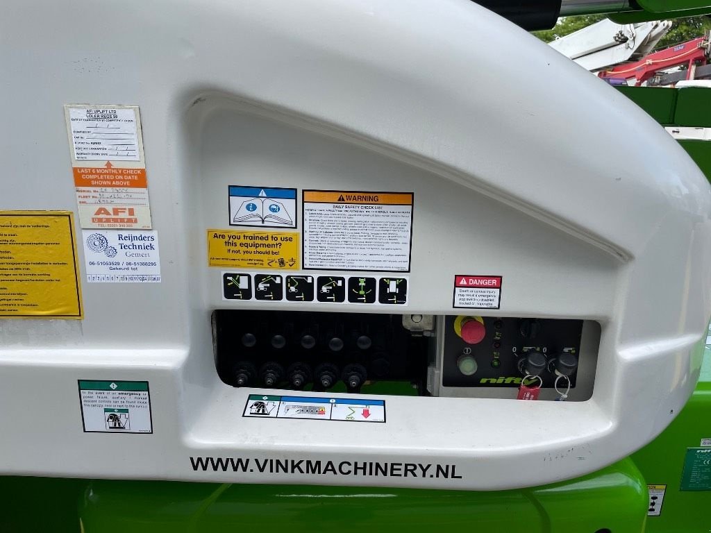 Teleskoparbeitsbühne des Typs Niftylift HR 28 Hybrid 4x4, Gebrauchtmaschine in WIJCHEN (Bild 10)