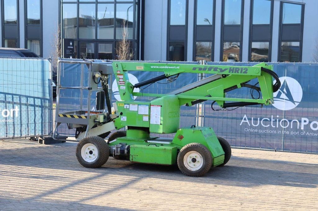 Teleskoparbeitsbühne Türe ait Niftylift HR12NDE Mktb, Gebrauchtmaschine içinde Antwerpen (resim 3)