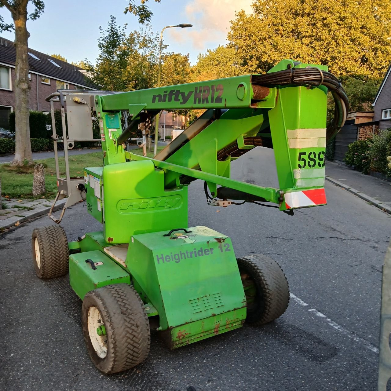 Teleskoparbeitsbühne tip Niftylift HR12NDE, Gebrauchtmaschine in Alblasserdam (Poză 2)