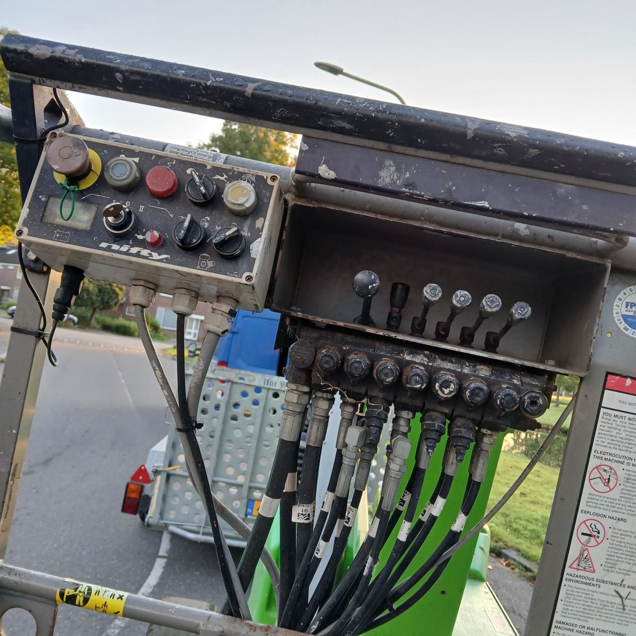 Teleskoparbeitsbühne tip Niftylift HR12NDE, Gebrauchtmaschine in Alblasserdam (Poză 5)