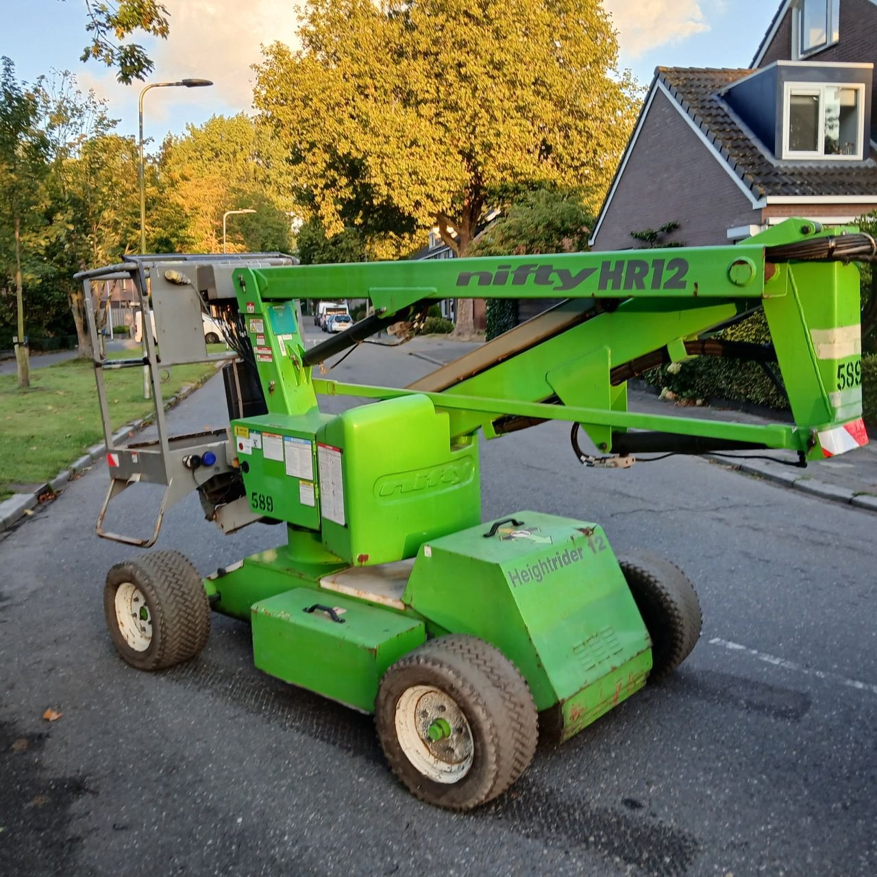 Teleskoparbeitsbühne tip Niftylift HR12NDE, Gebrauchtmaschine in Alblasserdam (Poză 1)
