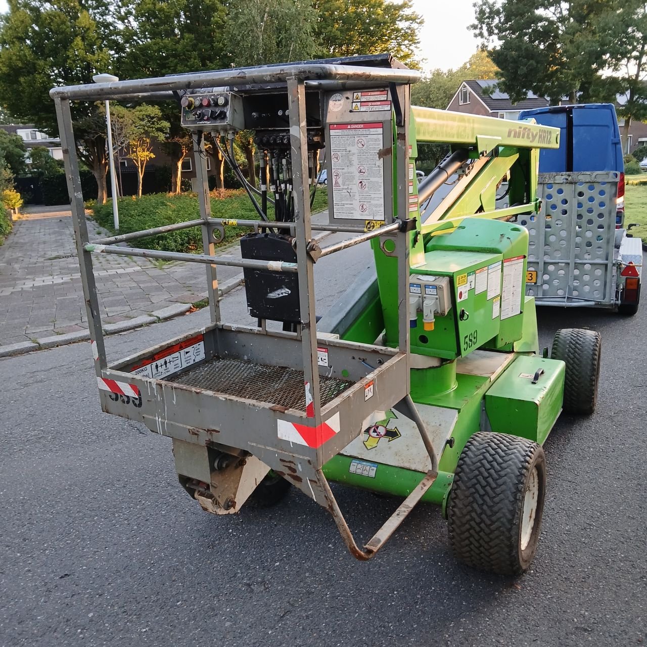 Teleskoparbeitsbühne tip Niftylift HR12NDE, Gebrauchtmaschine in Alblasserdam (Poză 3)