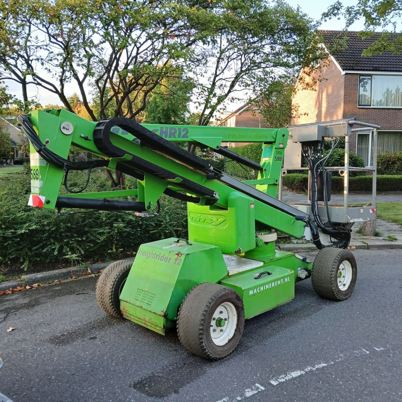 Teleskoparbeitsbühne tip Niftylift HR12NDE, Gebrauchtmaschine in Alblasserdam (Poză 7)