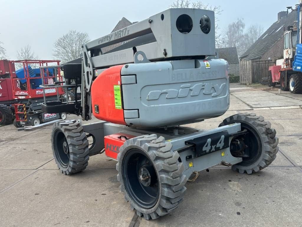 Teleskoparbeitsbühne des Typs Niftylift HR17 hybrid 2016 17m knikarmhoogwerker nifty, Gebrauchtmaschine in Hooge mierde (Bild 2)