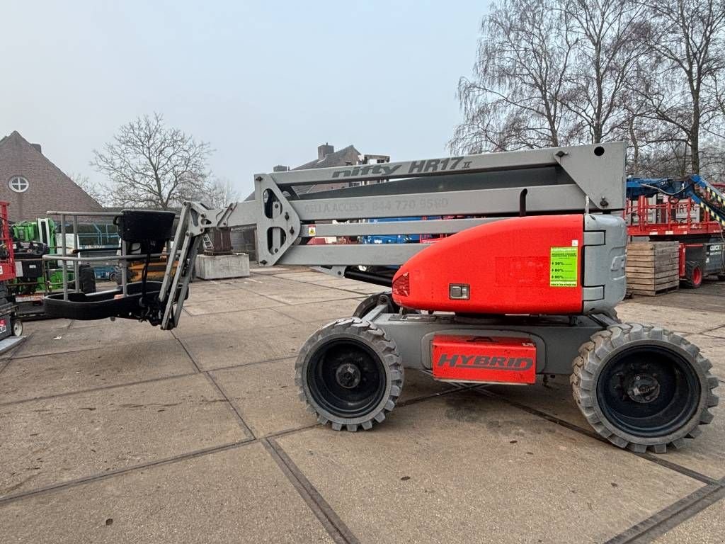 Teleskoparbeitsbühne des Typs Niftylift HR17 hybrid 2016 17m knikarmhoogwerker nifty, Gebrauchtmaschine in Hooge mierde (Bild 1)