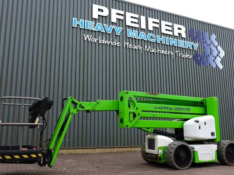 Teleskoparbeitsbühne des Typs Niftylift HR17N Hybrid MK3 Hybrid Battery & Diesel, 17m Work, Gebrauchtmaschine in Groenlo (Bild 1)