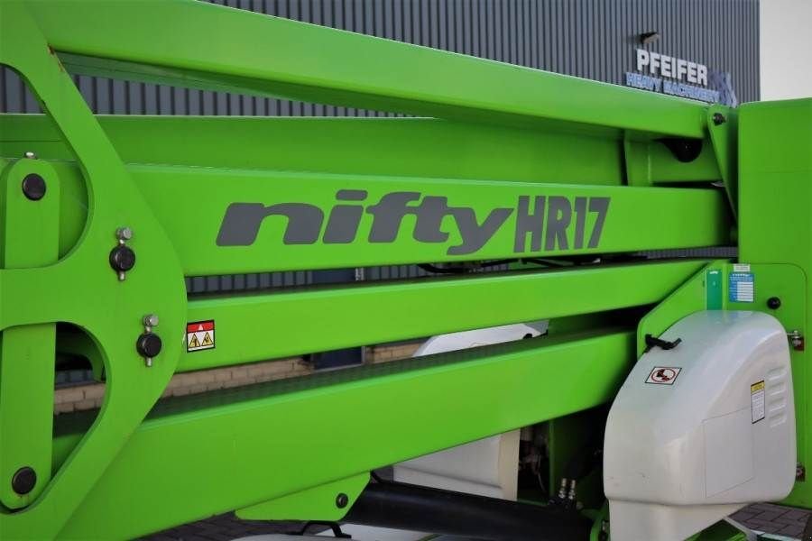 Teleskoparbeitsbühne tip Niftylift HR17NDE HYBRIDE Hybrid Battery & Diesel, 17m Worki, Gebrauchtmaschine in Groenlo (Poză 7)