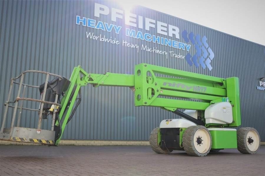 Teleskoparbeitsbühne tip Niftylift HR17NDE HYBRIDE Hybrid Battery & Diesel, 17m Worki, Gebrauchtmaschine in Groenlo (Poză 1)