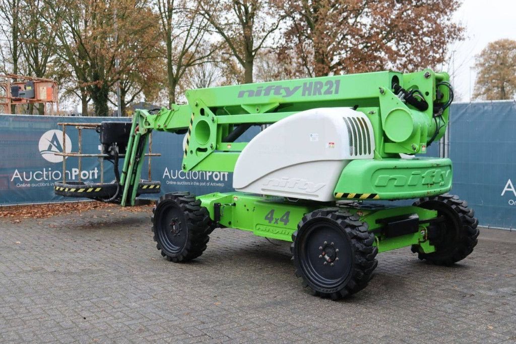 Teleskoparbeitsbühne del tipo Niftylift HR21 D 4x4, Gebrauchtmaschine In Antwerpen (Immagine 4)