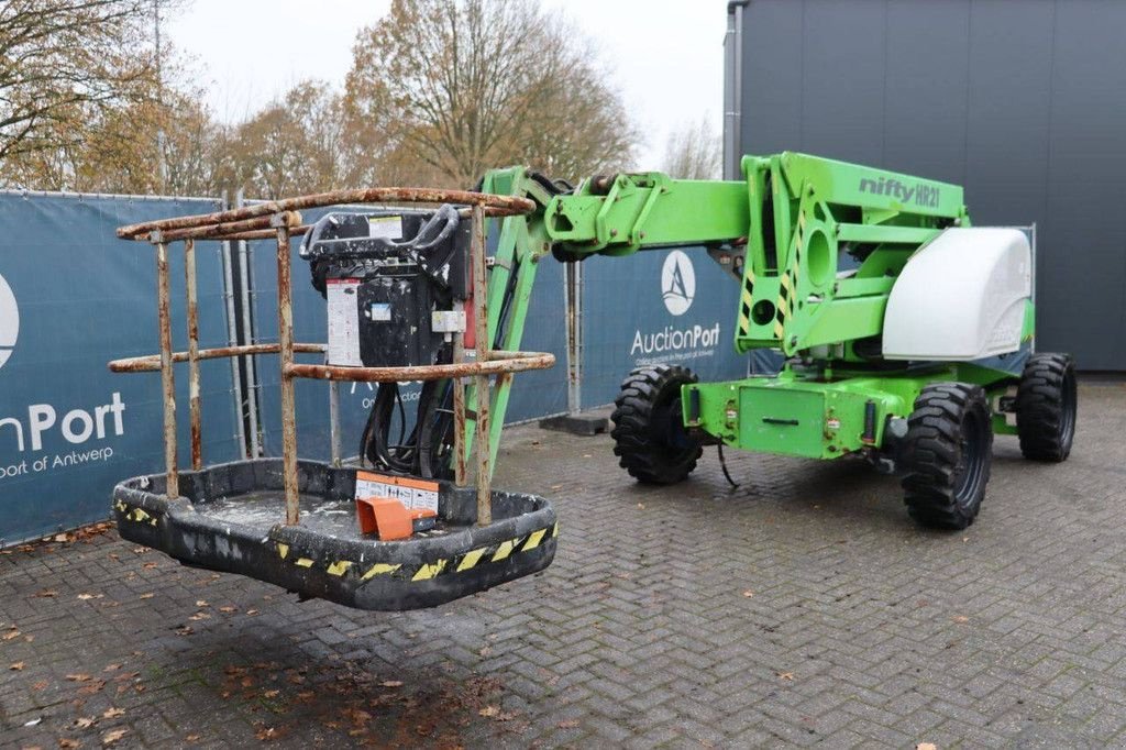 Teleskoparbeitsbühne del tipo Niftylift HR21 D 4x4, Gebrauchtmaschine In Antwerpen (Immagine 10)