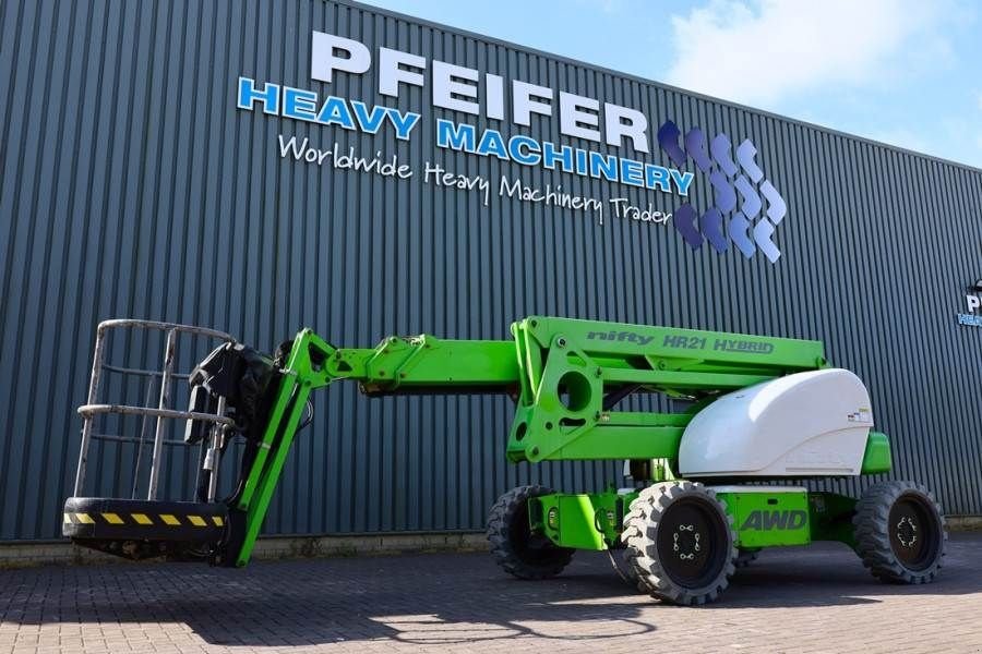 Teleskoparbeitsbühne tip Niftylift HR21 HYBRID Hybrid, 4x4 Drive, 21m Working Height,, Gebrauchtmaschine in Groenlo (Poză 1)
