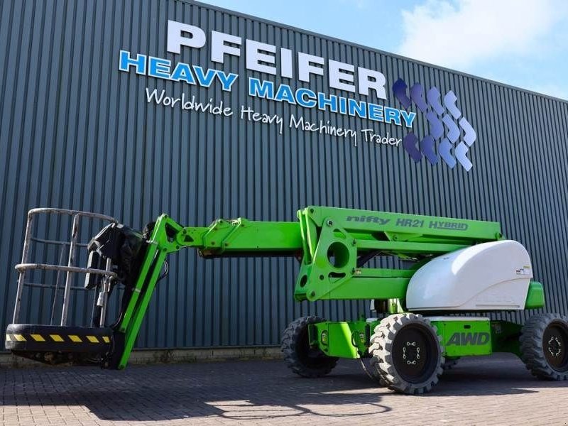 Teleskoparbeitsbühne des Typs Niftylift HR21 HYBRID Hybrid, 4x4 Drive, 21m Working Height,, Gebrauchtmaschine in Groenlo (Bild 1)