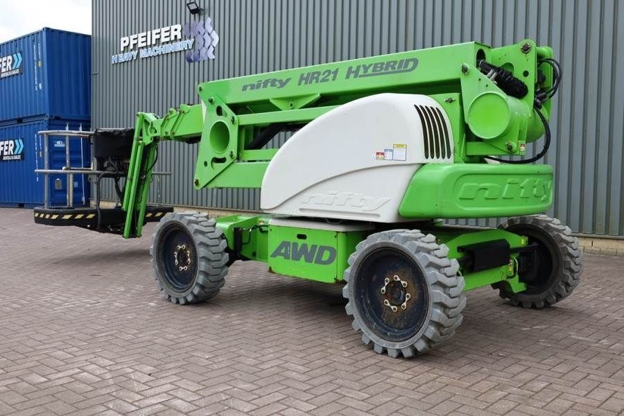 Teleskoparbeitsbühne des Typs Niftylift HR21 HYBRID Hybrid, 4x4 Drive, 21m Working Height,, Gebrauchtmaschine in Groenlo (Bild 9)