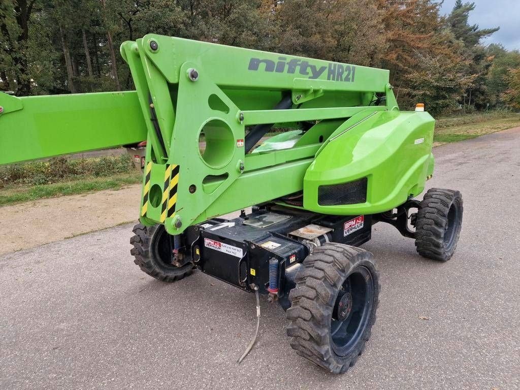 Teleskoparbeitsbühne des Typs Niftylift HR21D 4x4 diesel knikarmhoogwerker 21 nifty diesel, Gebrauchtmaschine in Hooge mierde (Bild 4)