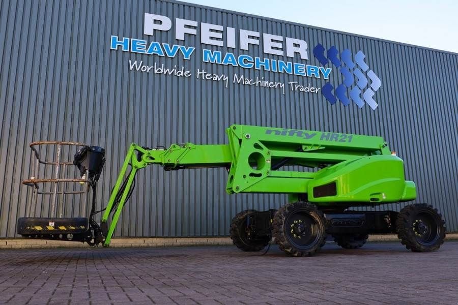Teleskoparbeitsbühne tipa Niftylift HR21D 4x4 MK2 Diesel, 4x4 Drive, 21m Working Heigh, Gebrauchtmaschine u Groenlo (Slika 1)