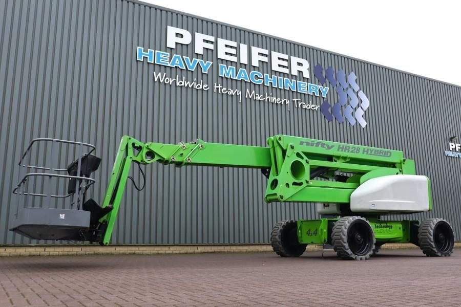 Teleskoparbeitsbühne tipa Niftylift HR28 HYBRIDE Hybrid, 4x4 Drive, 28m Working Height, Gebrauchtmaschine u Groenlo (Slika 1)
