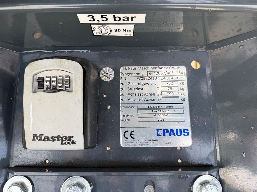 Teleskoparbeitsbühne του τύπου Paus Easy 18 WH-M, Gebrauchtmaschine σε WIJCHEN (Φωτογραφία 3)