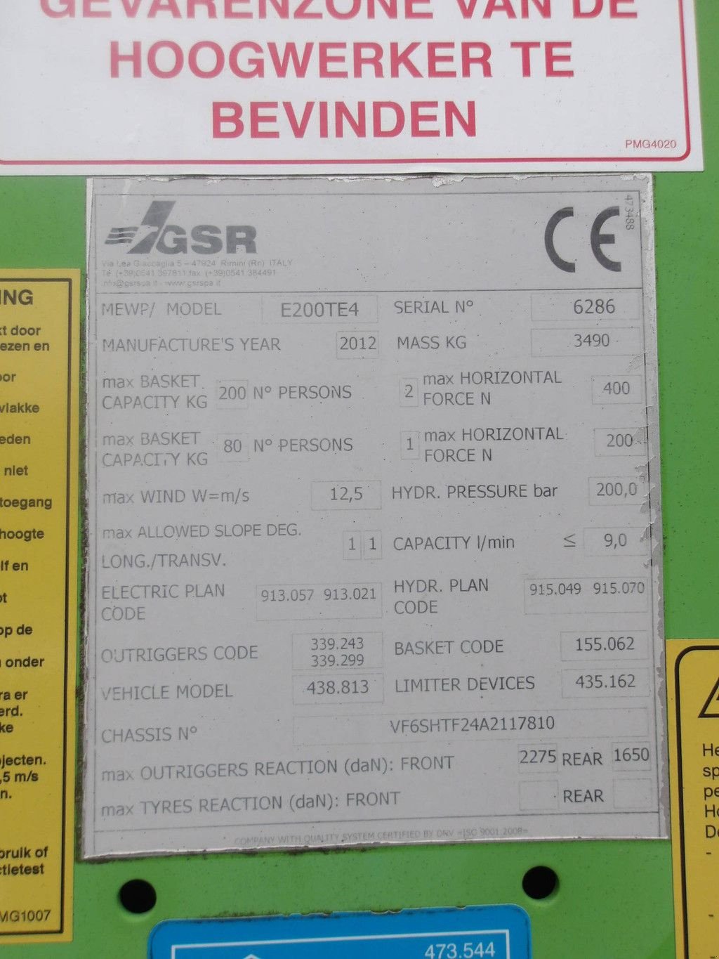 Teleskoparbeitsbühne van het type Renault Maxity, Gebrauchtmaschine in Antwerpen (Foto 11)
