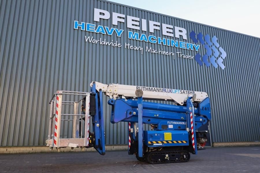 Teleskoparbeitsbühne tip Ruthmann BLUELIFT SA18HD Gasoline / 220V, 18m Working Heigh, Gebrauchtmaschine in Groenlo (Poză 1)