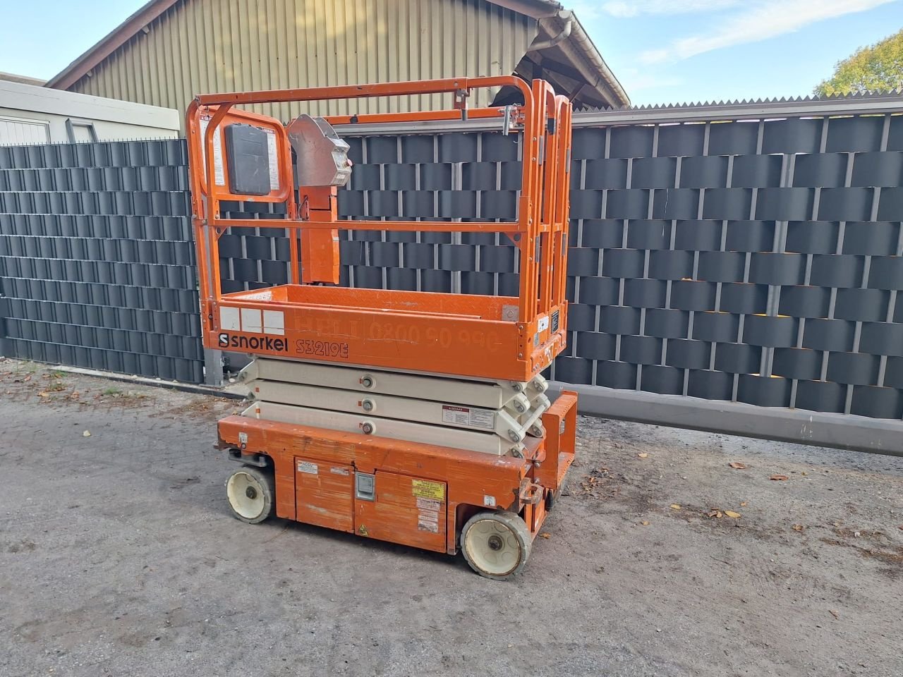 Teleskoparbeitsbühne tip Snorkel S3219, Gebrauchtmaschine in Veessen (Poză 4)