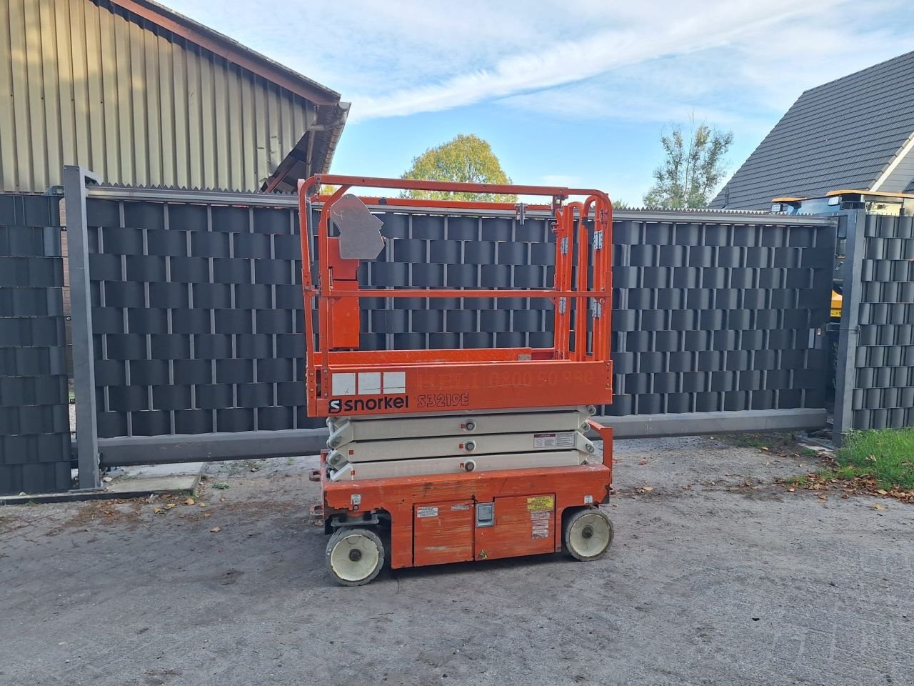 Teleskoparbeitsbühne tip Snorkel S3219, Gebrauchtmaschine in Veessen (Poză 3)