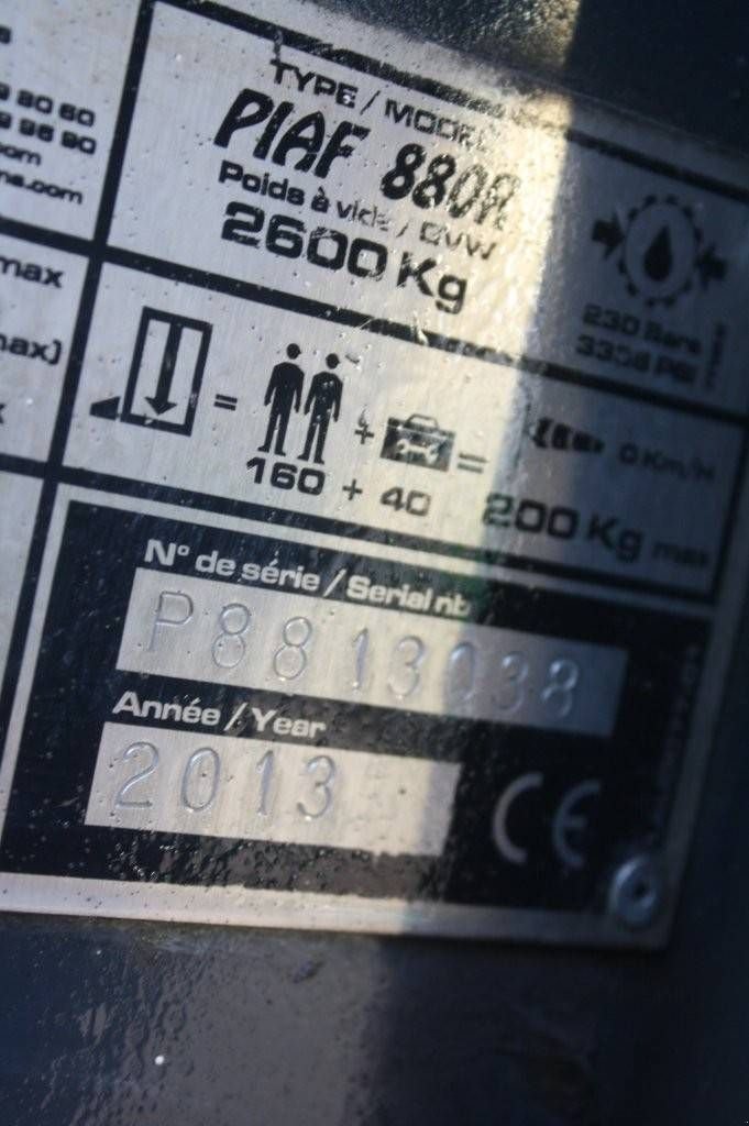 Teleskoparbeitsbühne του τύπου Sonstige ATN PIAF 880R, Gebrauchtmaschine σε Antwerpen (Φωτογραφία 7)