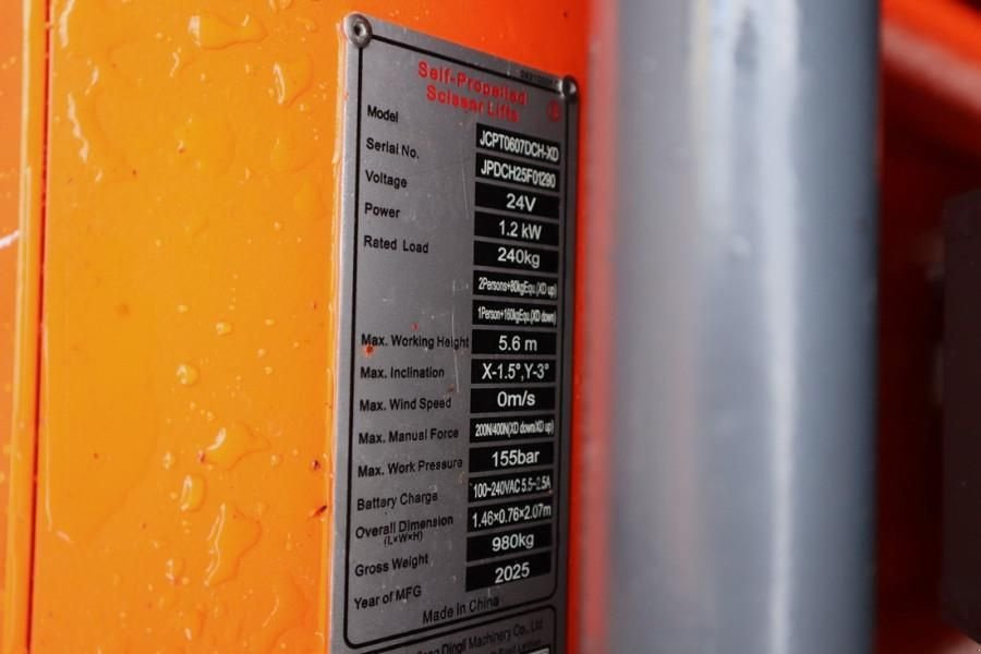 Teleskoparbeitsbühne del tipo Sonstige Dingli JCPT0607DCH-XD Valid inspection, *Guarantee! Elect, Gebrauchtmaschine In Groenlo (Immagine 9)