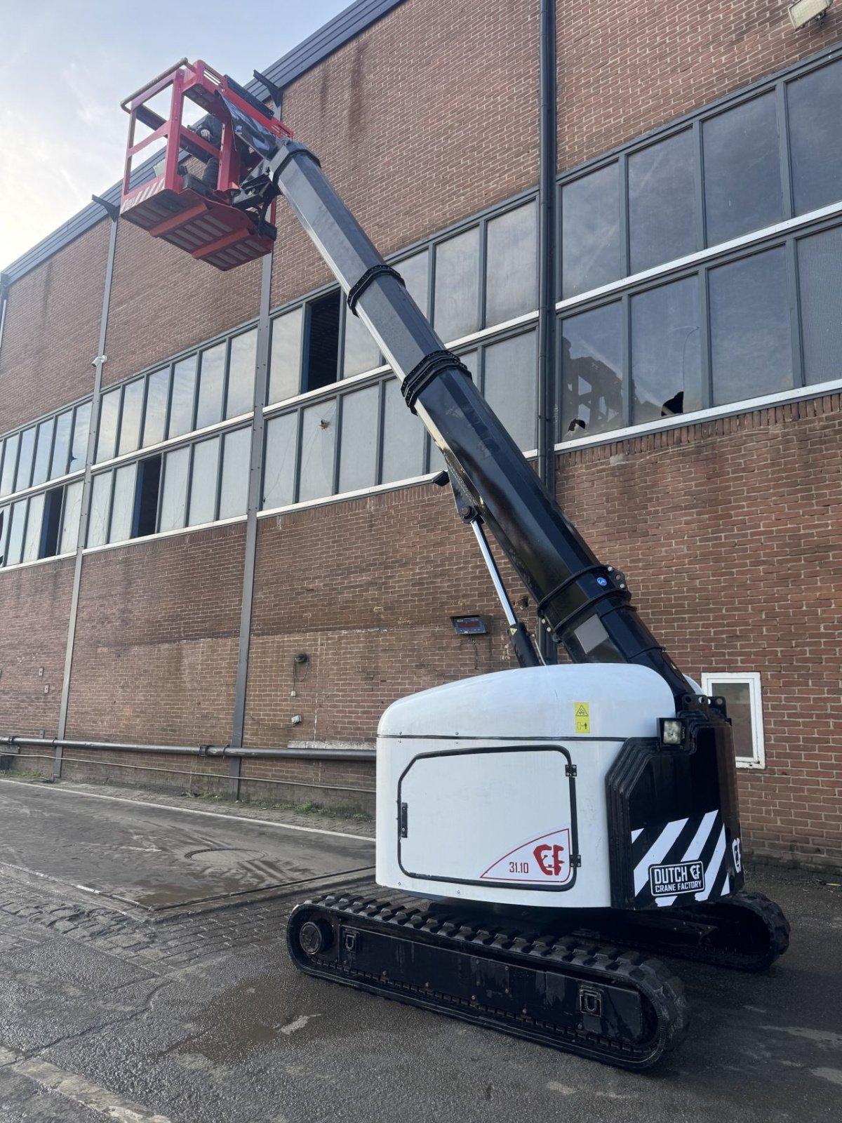 Teleskoparbeitsbühne del tipo Sonstige Dutch crane factory cf 31.10, Gebrauchtmaschine en Hardinxveld giessendam (Imagen 9)