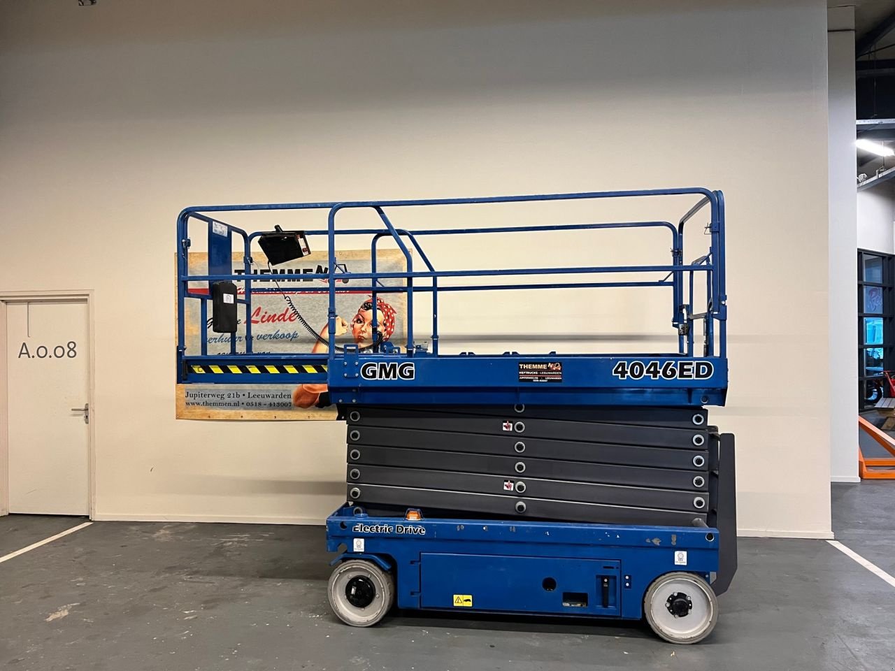 Teleskoparbeitsbühne des Typs Sonstige GMG 4046ED, Gebrauchtmaschine in Leeuwarden (Bild 3)
