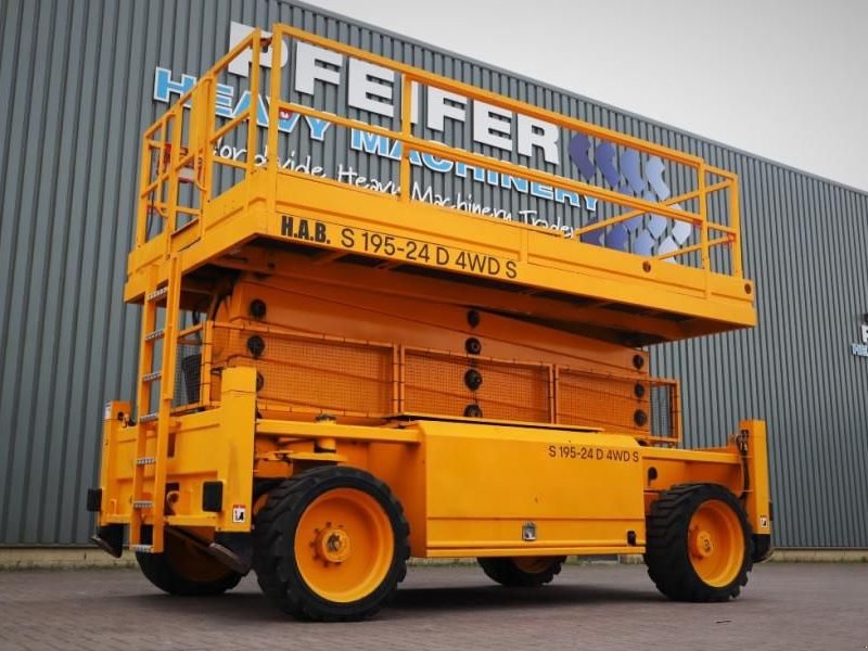 Teleskoparbeitsbühne typu Sonstige HAB S195-24 D4WDS Diesel, 4x4 Drive, 19.5m Working Hei, Gebrauchtmaschine v Groenlo (Obrázek 1)