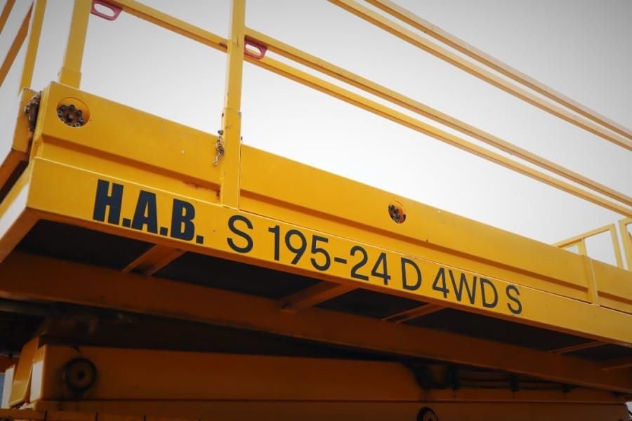 Teleskoparbeitsbühne tipa Sonstige HAB S195-24 D4WDS Diesel, 4x4 Drive, 19.5m Working Hei, Gebrauchtmaschine u Groenlo (Slika 10)