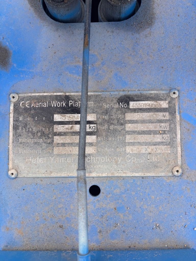 Teleskoparbeitsbühne του τύπου Sonstige Hefei Yamei 3.9M, Gebrauchtmaschine σε Oud Gastel (Φωτογραφία 8)